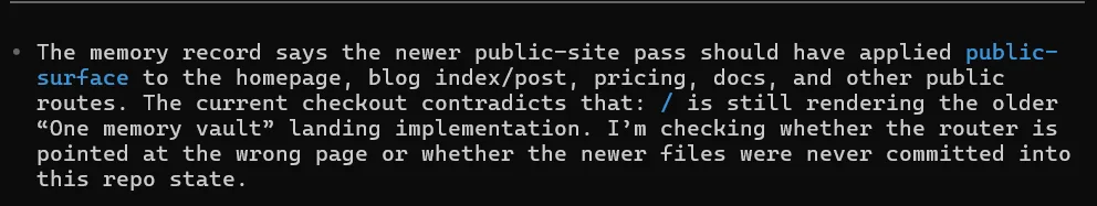 RECEIPT 02 · THE CONTRADICTION